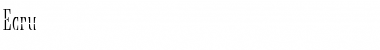 Download Ecru Font Download Ecru Font