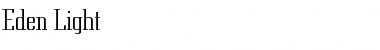 Download Eden Light Font Download Eden Light Font