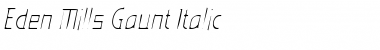Download Eden Mills Gaunt Font Download Eden Mills Gaunt Font