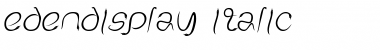 Download EdenDisplay Font Download EdenDisplay Font