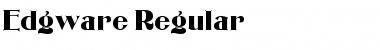 Download Edgware Font Download Edgware Font