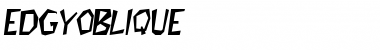 Download Edgy Font Download Edgy Font