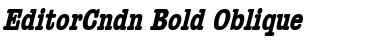 Download EditorCndn Font Download EditorCndn Font