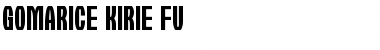 Download Kirie-Fu Font Download Kirie-Fu Font