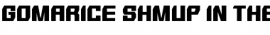 Download SHMUP in the zone Font Download SHMUP in the zone Font