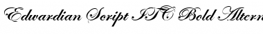 Download Edwardian Script ITC Font Download Edwardian Script ITC Font