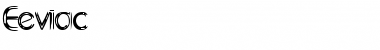 Download Eeviac Font Download Eeviac Font