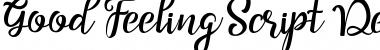 Download Good Feeling Script Font Download Good Feeling Script Font