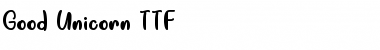 Download Good Unicorn Font Download Good Unicorn Font