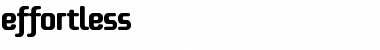 Download effortless Font Download effortless Font