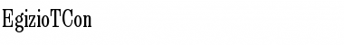 Download EgizioTCon Font Download EgizioTCon Font