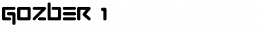 Download GOZBER Font Download GOZBER Font