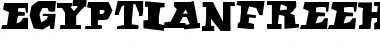 Download EgyptianFreehand Font Download EgyptianFreehand Font