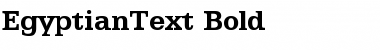 Download EgyptianText Font Download EgyptianText Font