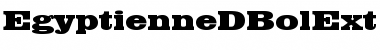 Download EgyptienneDBolExt Font Download EgyptienneDBolExt Font