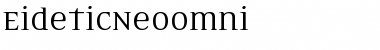 Download EideticNeoOmni Font Download EideticNeoOmni Font