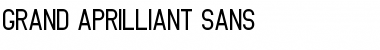 Download Grand Aprilliant Sans Font Download Grand Aprilliant Sans Font