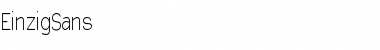 Download EinzigSans Font Download EinzigSans Font