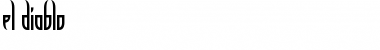 Download el Diablo Font Download el Diablo Font