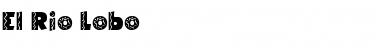 Download El Rio Lobo Font Download El Rio Lobo Font