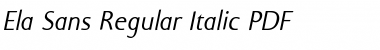 Download Ela Sans Font Download Ela Sans Font