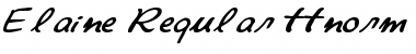 Download Elaine Font Download Elaine Font