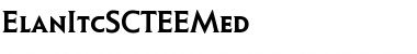 Download ElanItcSCTEEMed Font Download ElanItcSCTEEMed Font