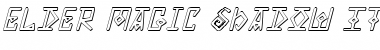 Download Elder Magic Shadow Italic Font Download Elder Magic Shadow Italic Font