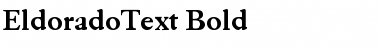 Download EldoradoText Font Download EldoradoText Font
