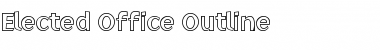 Download Elected Office Outline Font Download Elected Office Outline Font