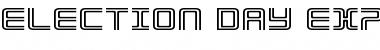 Download Election Day Expanded Font Download Election Day Expanded Font