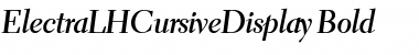 Download ElectraLHCursiveDisplay Font Download ElectraLHCursiveDisplay Font