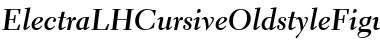 Download ElectraLHCursiveOldstyleFigures Font Download ElectraLHCursiveOldstyleFigures Font