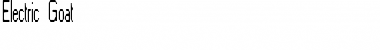 Download Electric Goat Font Download Electric Goat Font
