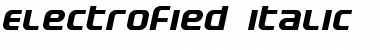 Download Electrofied Font Download Electrofied Font