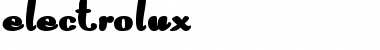 Download Electrolux Font Download Electrolux Font