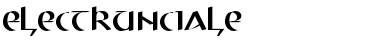 Download ElectrUnciale Font Download ElectrUnciale Font