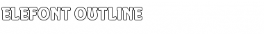 Download Elefont Outline Font Download Elefont Outline Font