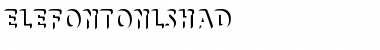 Download ElefontOnlShaD Font Download ElefontOnlShaD Font