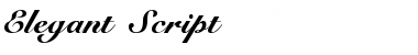 Download Elegant-Script Font Download Elegant-Script Font