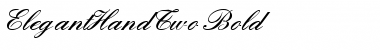 Download ElegantHandTwo Font Download ElegantHandTwo Font