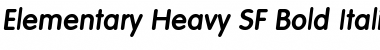 Download Elementary Heavy SF Font Download Elementary Heavy SF Font