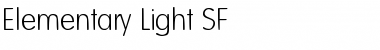 Download Elementary Light SF Font Download Elementary Light SF Font