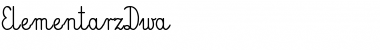 Download ElementarzDwa Font Download ElementarzDwa Font