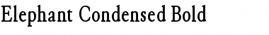 Download Elephant Condensed Font Download Elephant Condensed Font