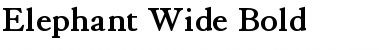 Download Elephant Wide Font Download Elephant Wide Font