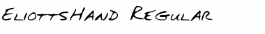 Download EliottsHand Font Download EliottsHand Font