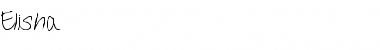 Download Elisha Font Download Elisha Font