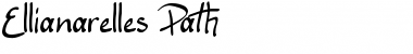 Download Ellianarelle's Path Font Download Ellianarelle's Path Font