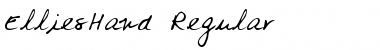Download ElliesHand Font Download ElliesHand Font